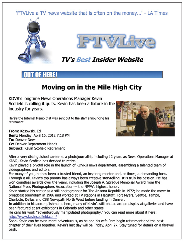 FTVLive Kevin Scofield retires
