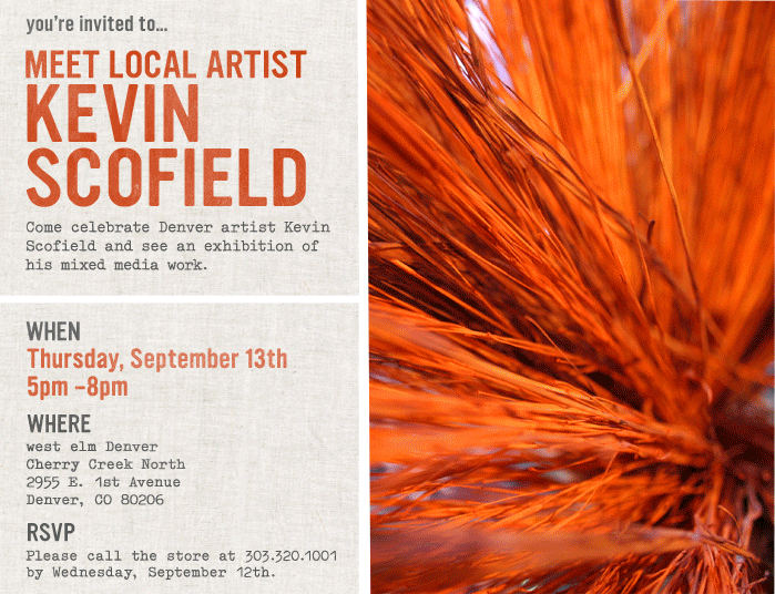 Meet Kevin Scofield at west elm
